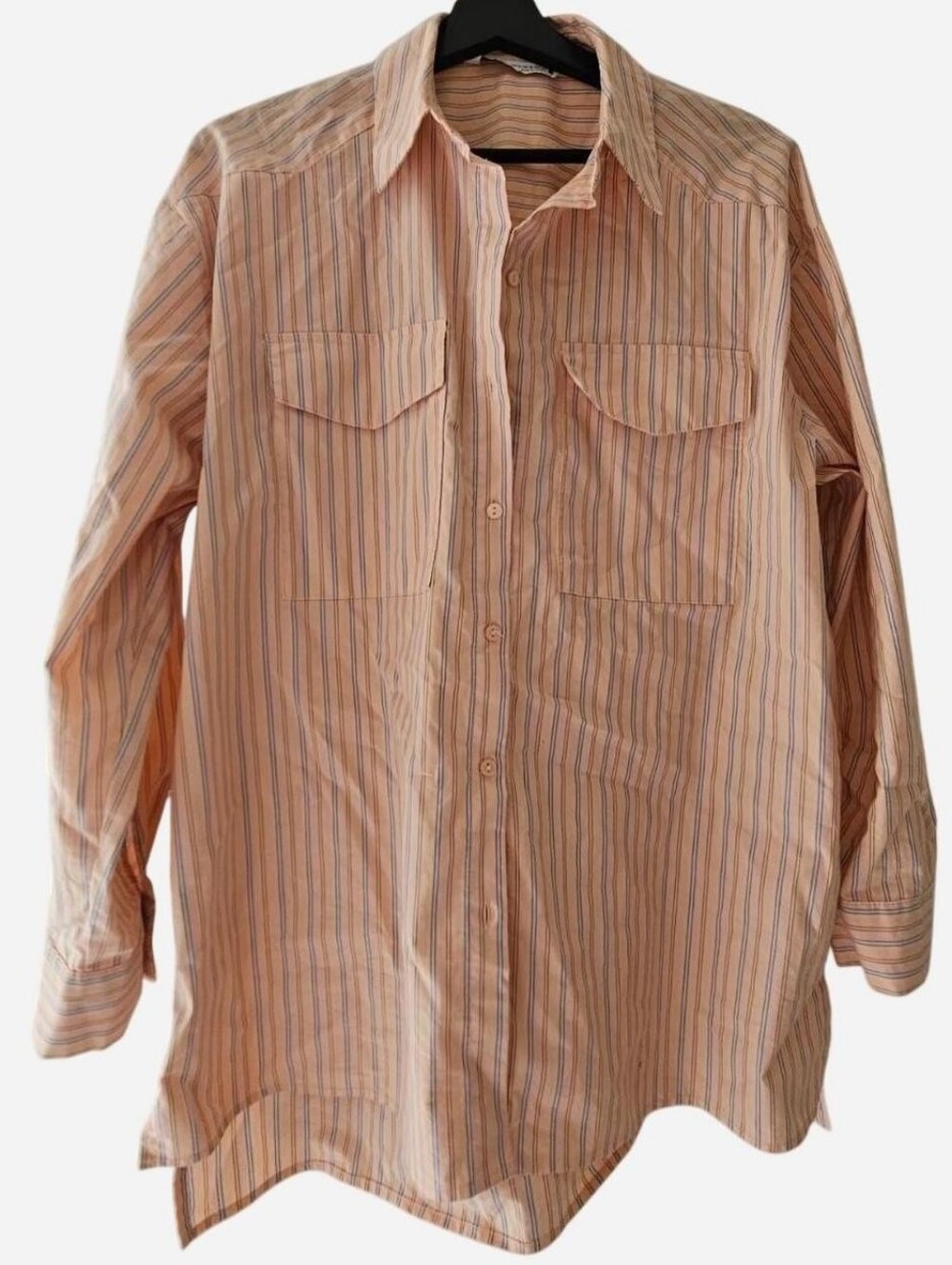 Zara Oversized Striped Shirt